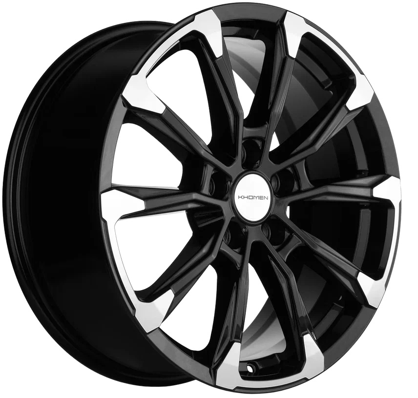 

Колесный диск Khomen Wheels KHW1808 (Murano) Black-FP 7.5x18/5x114.3 ET50 D66.1
