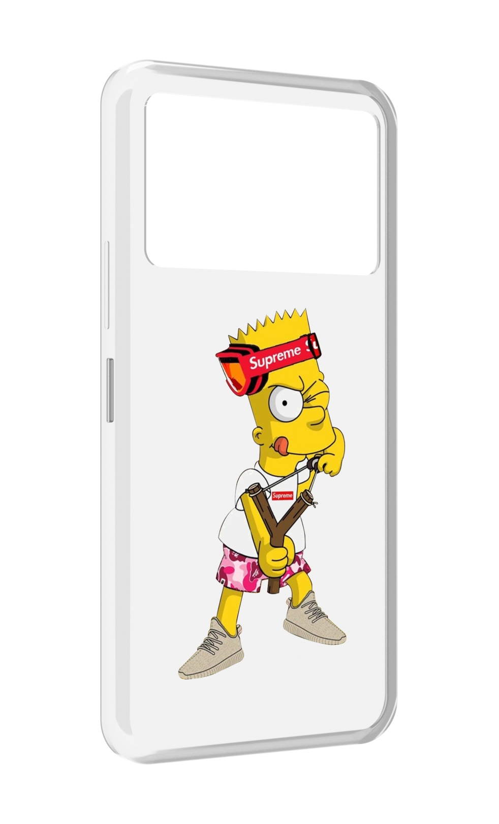 

Чехол MyPads модный-барт-симпсон для Infinix NOTE 12 VIP (X672), Прозрачный, Tocco