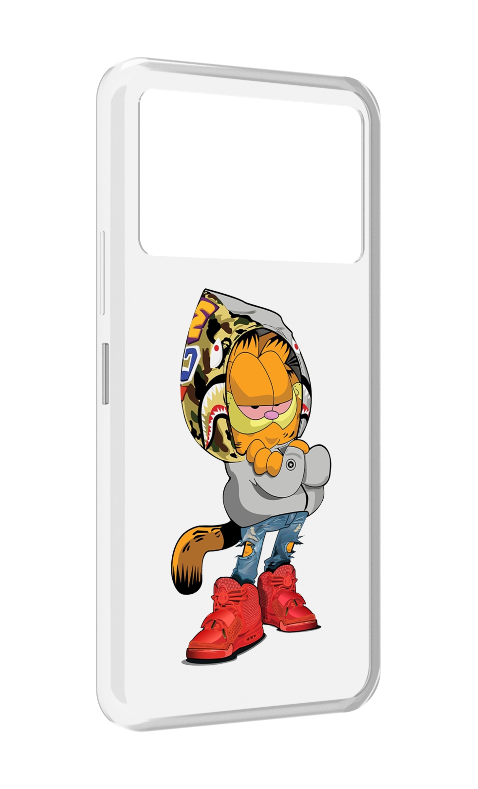 

Чехол MyPads модный-котяра детский для Infinix NOTE 12 VIP (X672), Прозрачный, Tocco