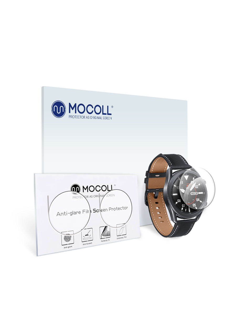 

Пленка защитная MOCOLL для Samsung Galaxy Watch 44mm (2шт) матовая