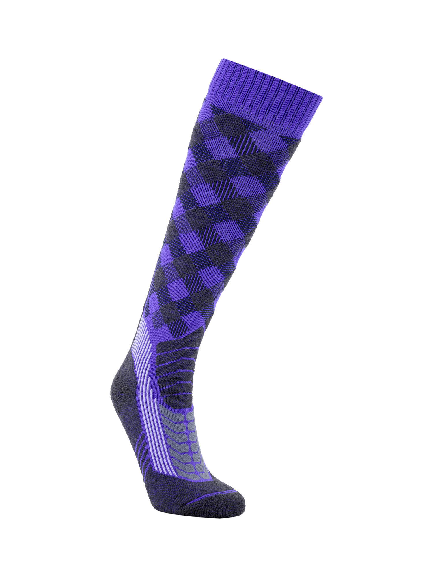 

Носки Accapi Snowboard Freestyle Checks P (Eur:34-36) 2023-24, Синий;фиолетовый, Snowboard Freestyle