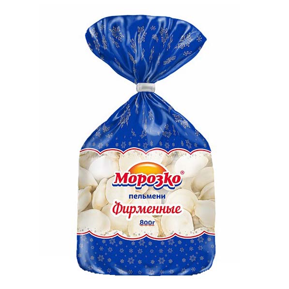 

Пельмени Морозко с мясом молодых бычков