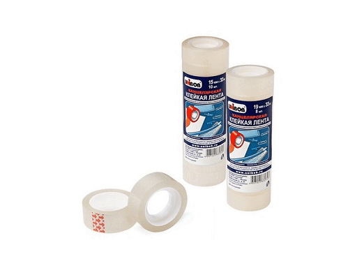 

Клейкая лента 15мм*33м Unibob прозрачная. 51332