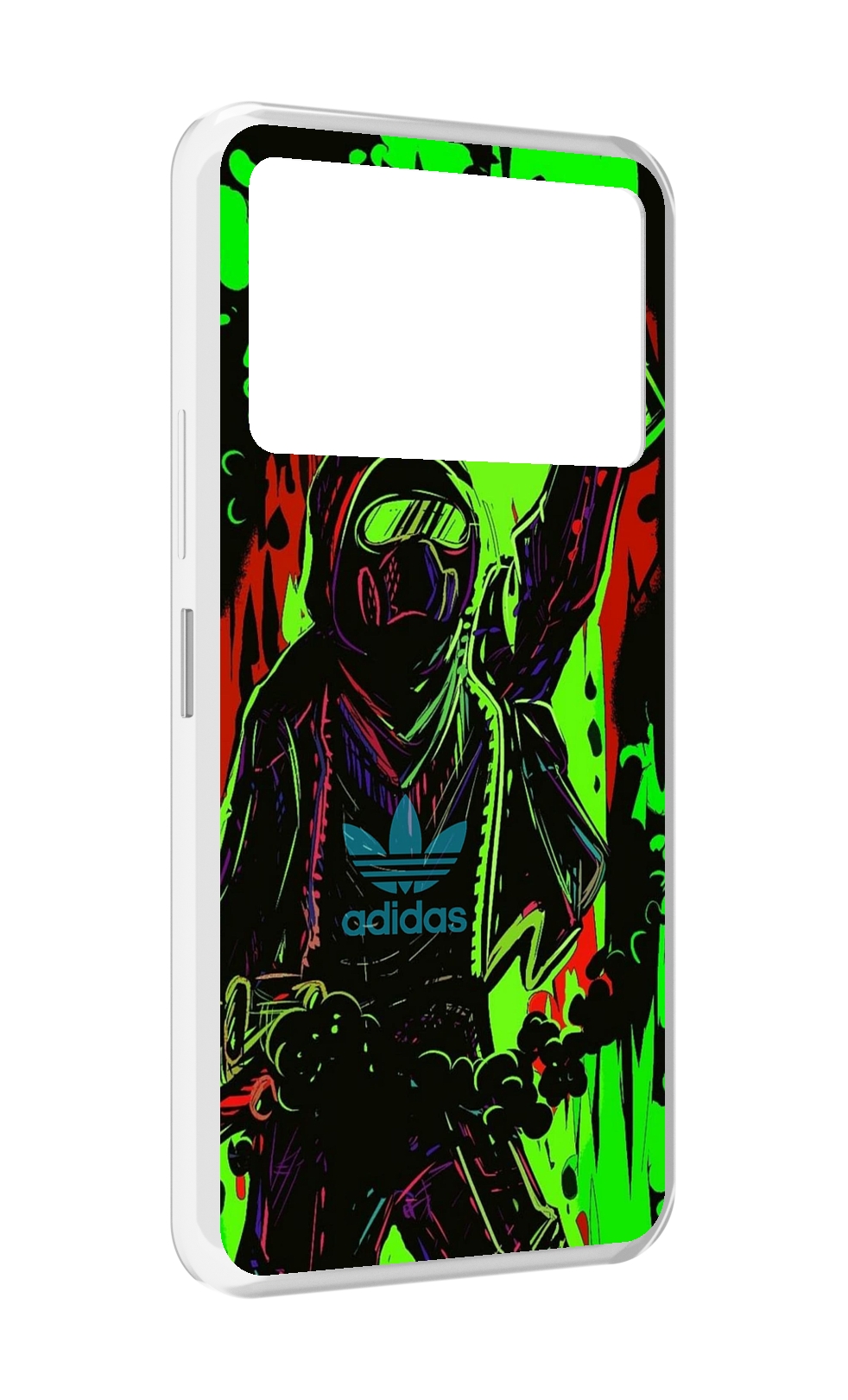 

Чехол MyPads мужчина в красках адидас для Infinix NOTE 12 VIP (X672), Прозрачный, Tocco