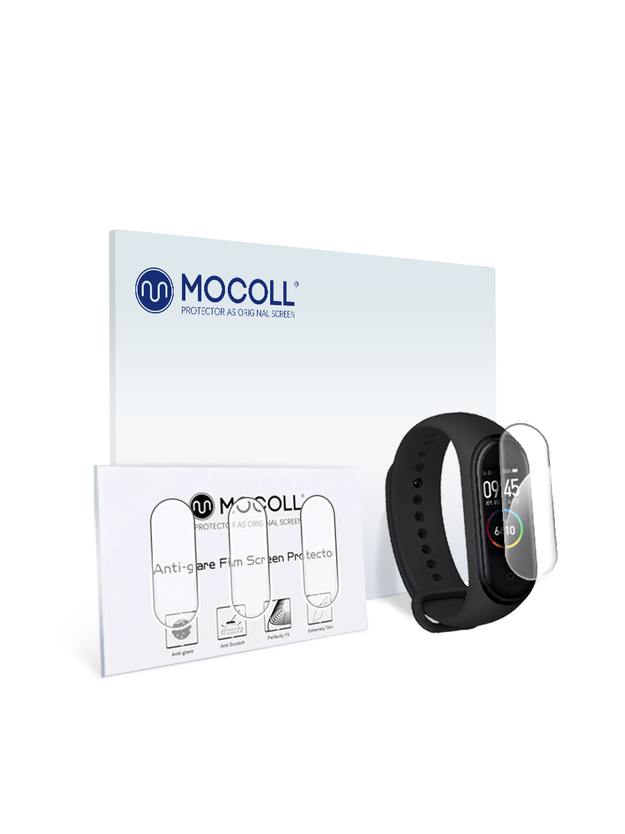 

Пленка защитная MOCOLL для дисплея HUAWEI Band 4 3шт Прозрачная глянцевая