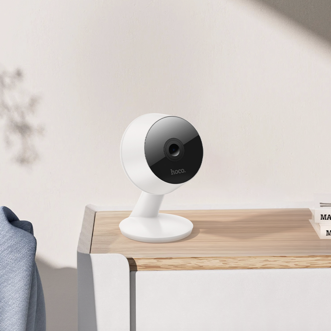 

Камера видеонаблюдения HOCO D3 Indoor Camera WiFi евроверсия, Белый, D3
