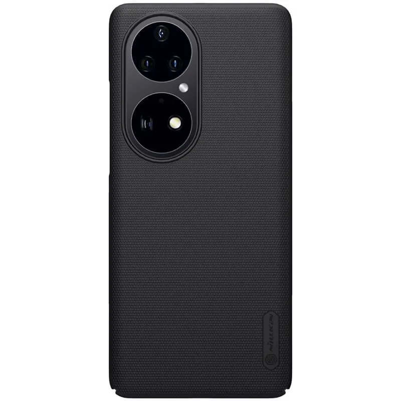 

Пластиковый чехол Nillkin Super Frosted Shield для Huawei P50 Pro матовый, черный, Super Frosted Shield