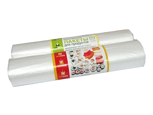 Пакеты д/упак.пищ.продуктов УфаПак 250шт 30х40см в рул.П2257