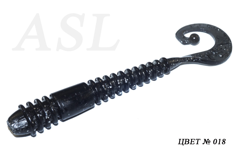 

Силиконовая приманка ASL Джим цв. 018 L-7,5см 7шт/уп, Джим