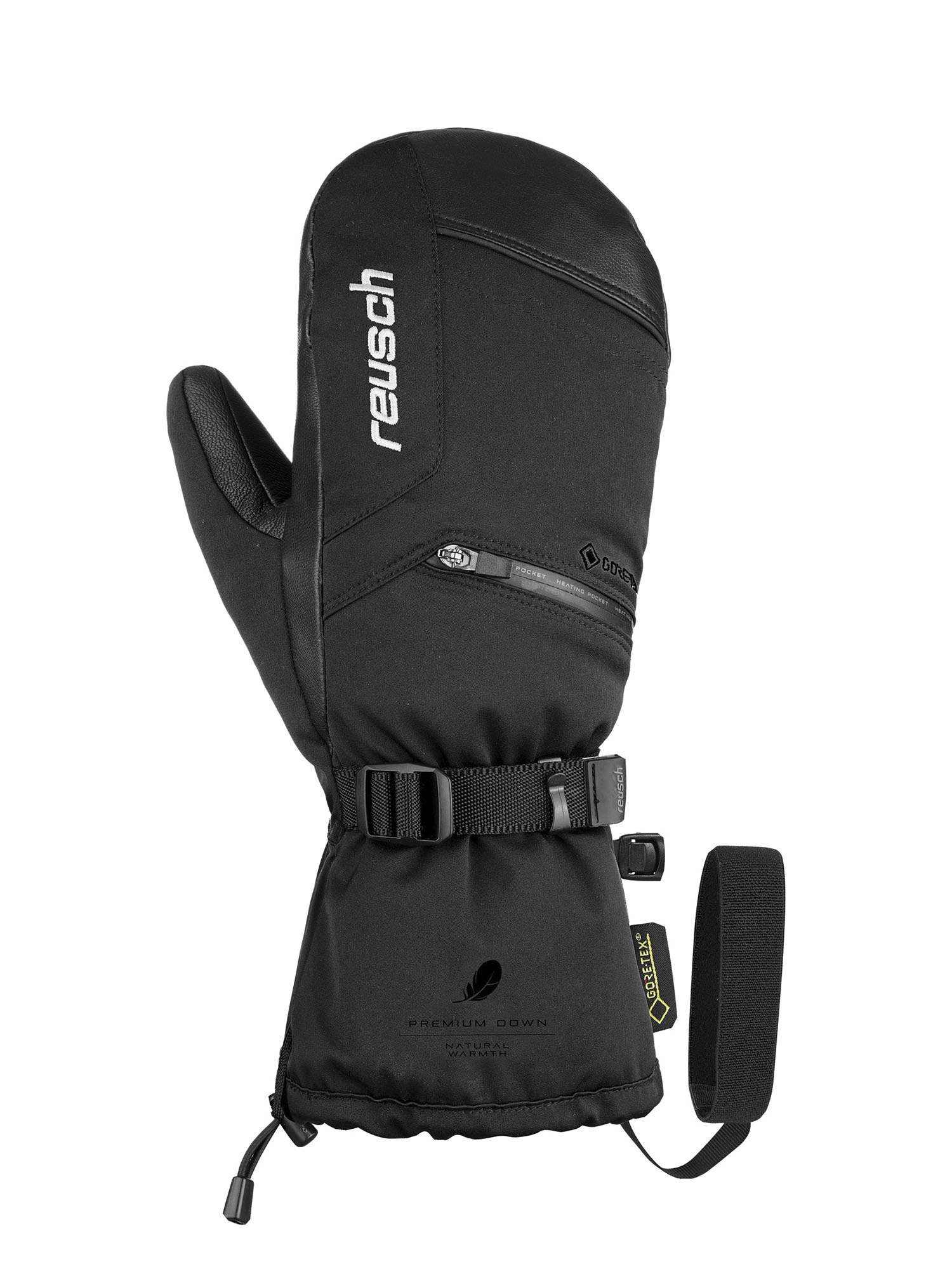 

Варежки Reusch Colin Gtx Black (Inch (Дюйм):11) 2024-25, Черный, Colin Gtx
