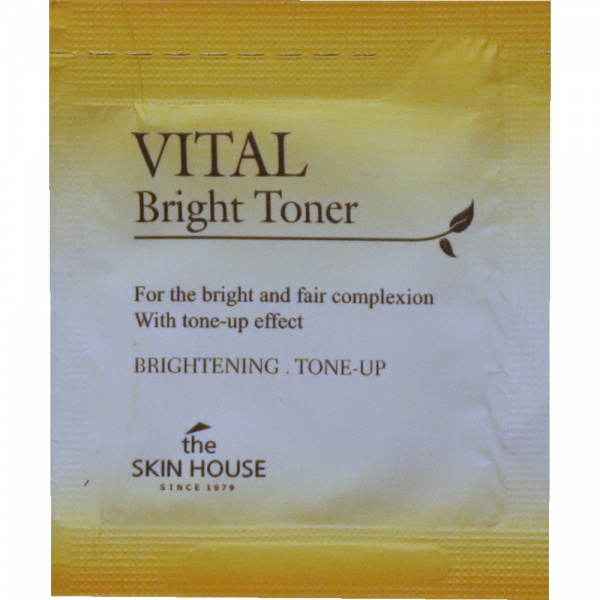 

The skin house vital bright тонер для сияния кожи, саше, 2 мл