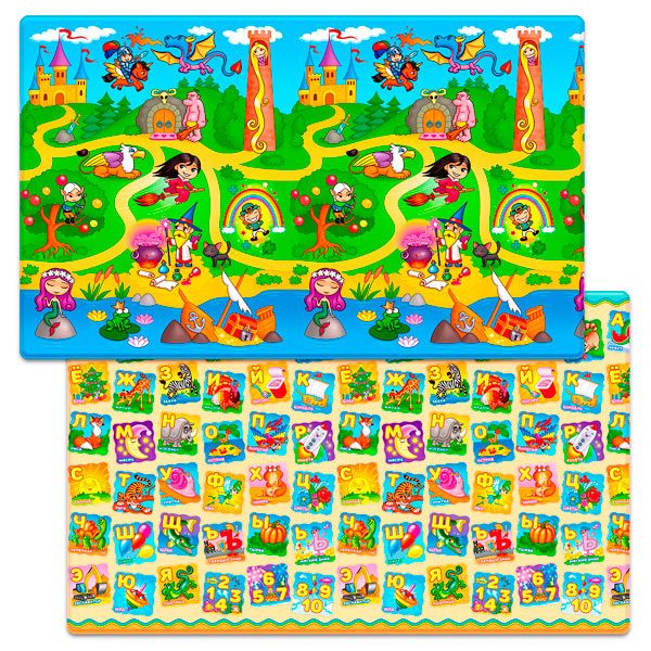 фото Коврик игровой двусторонний (2300х1400х12) funkids big-12 art. fd-b12-2s, 001