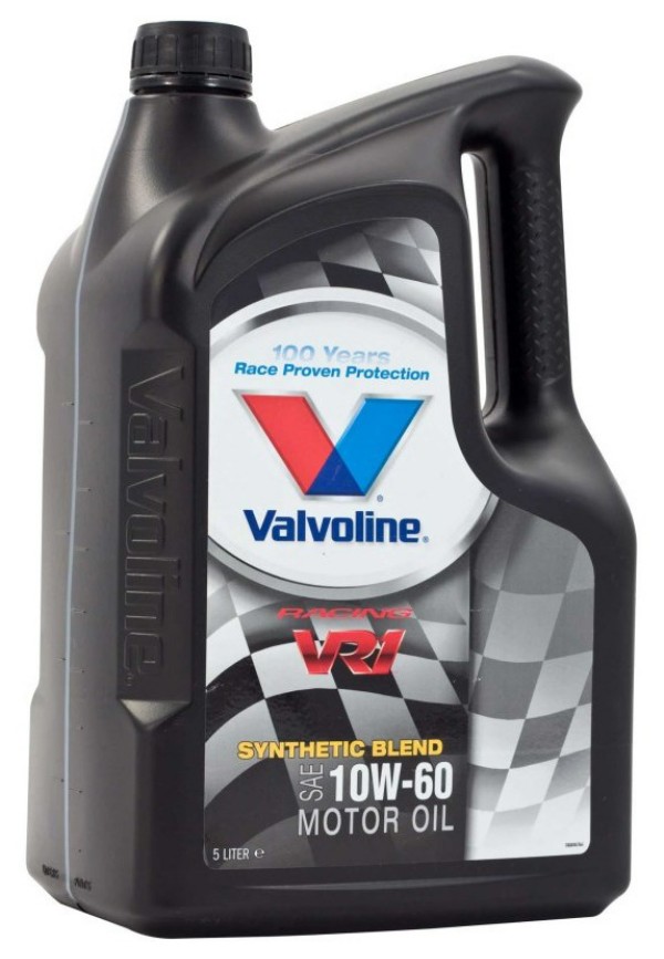 Моторное масло Полусинтетическое Valvoline Vr1 Racing 10W-60 (5л), 873339