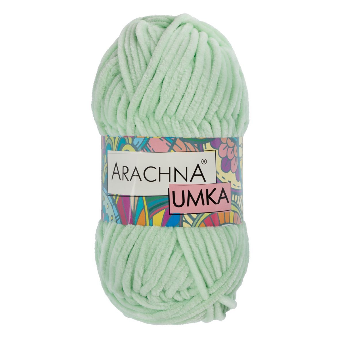 

Пряжа ARACHNA UMKA 100% полиэстер 1 шт х 100 г 120 м 23 мятный