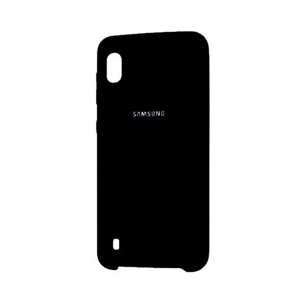 

Чехол Samsung A10 SILICONE COVER черный