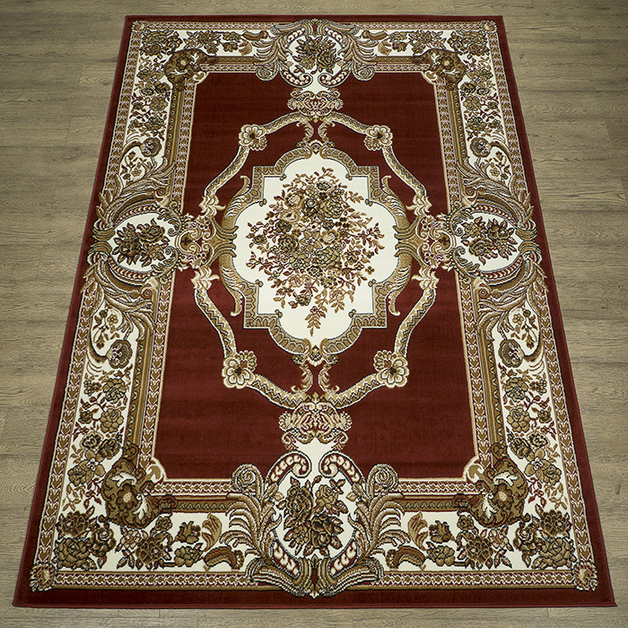 

Ковёр Kitroom Лайла де Люкс 180x360 прямоугольный бордовый 15418