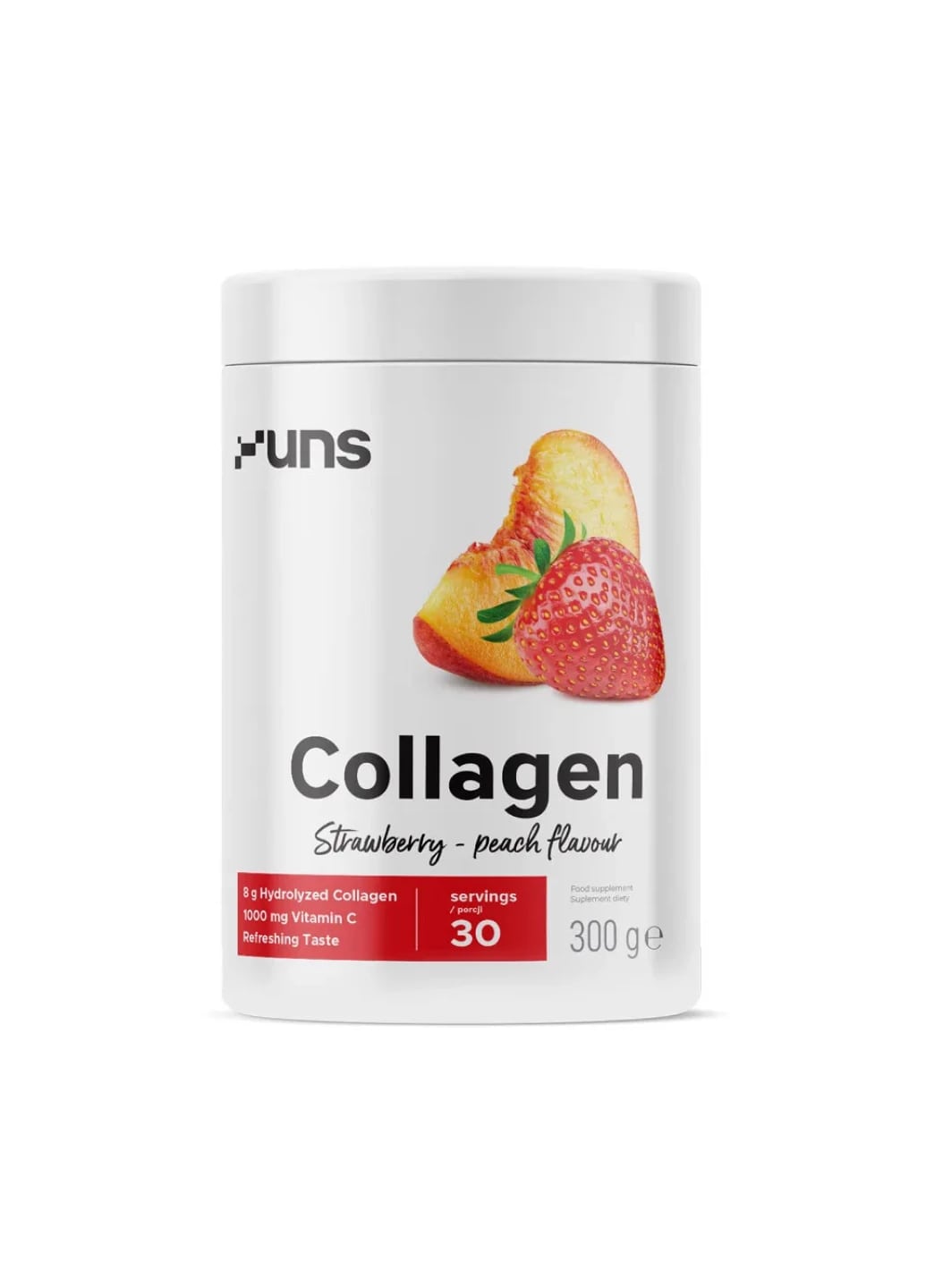 

UNS UNS, Collagen, 300г Клубника-Персик, Collagen