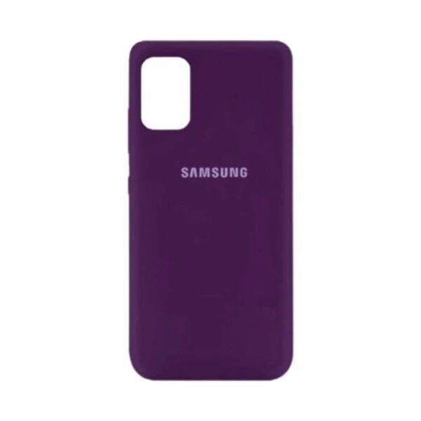 

Чехол Samsung A41 SILICONE COVER фиолетовый
