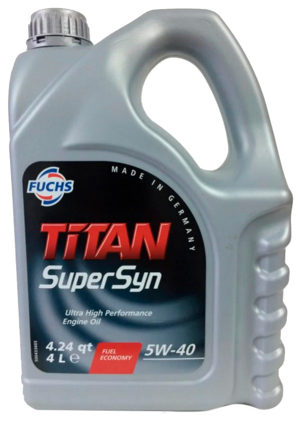 Моторное масло Titan Fuchs Supersyn 5W40 4л