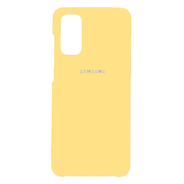 фото Чехол samsung m31s silicone cover желтый nobrand