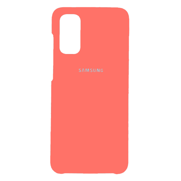 фото Чехол samsung m31s silicone cover оранжевый nobrand