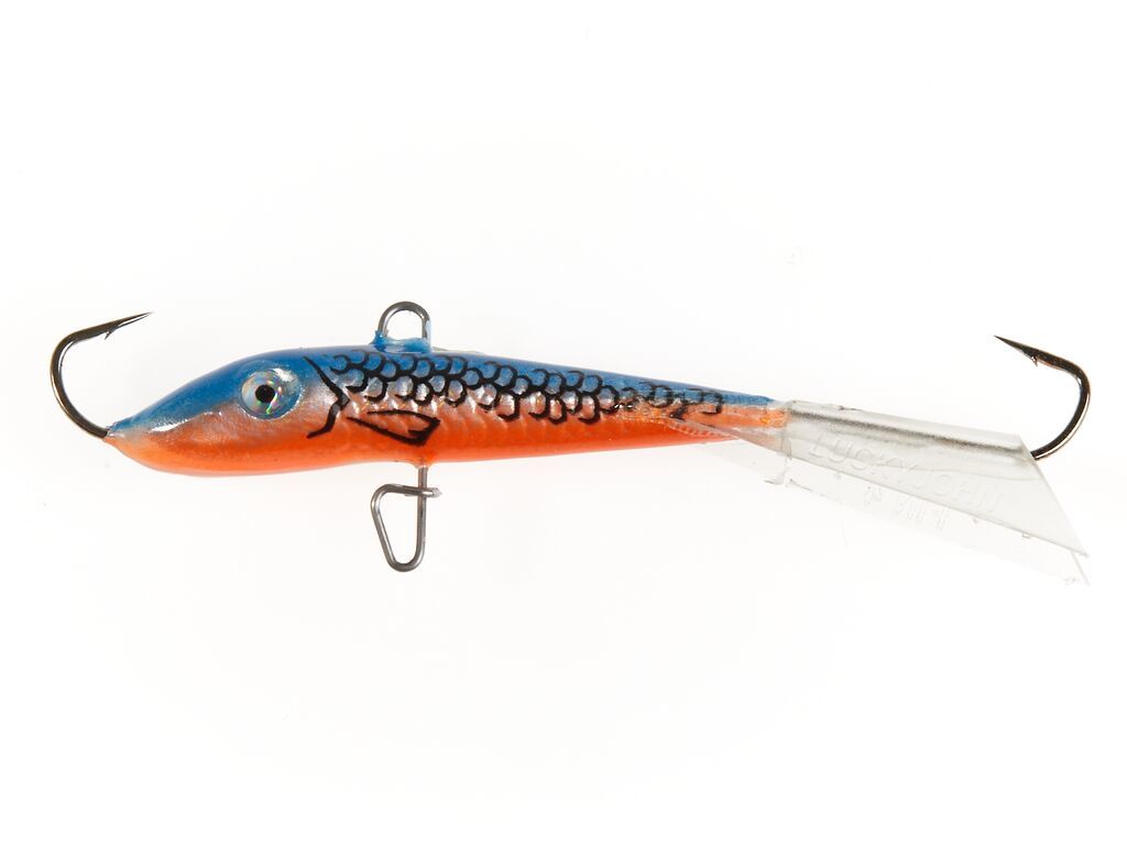 

Балансир Lucky John Fin 70 мм, 20 г, 45H, 1 шт., Голубой;оранжевый, FIN