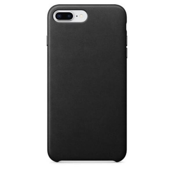 

Чехол для iPhone 8 Plus / 7 Plus - Кожаный черный