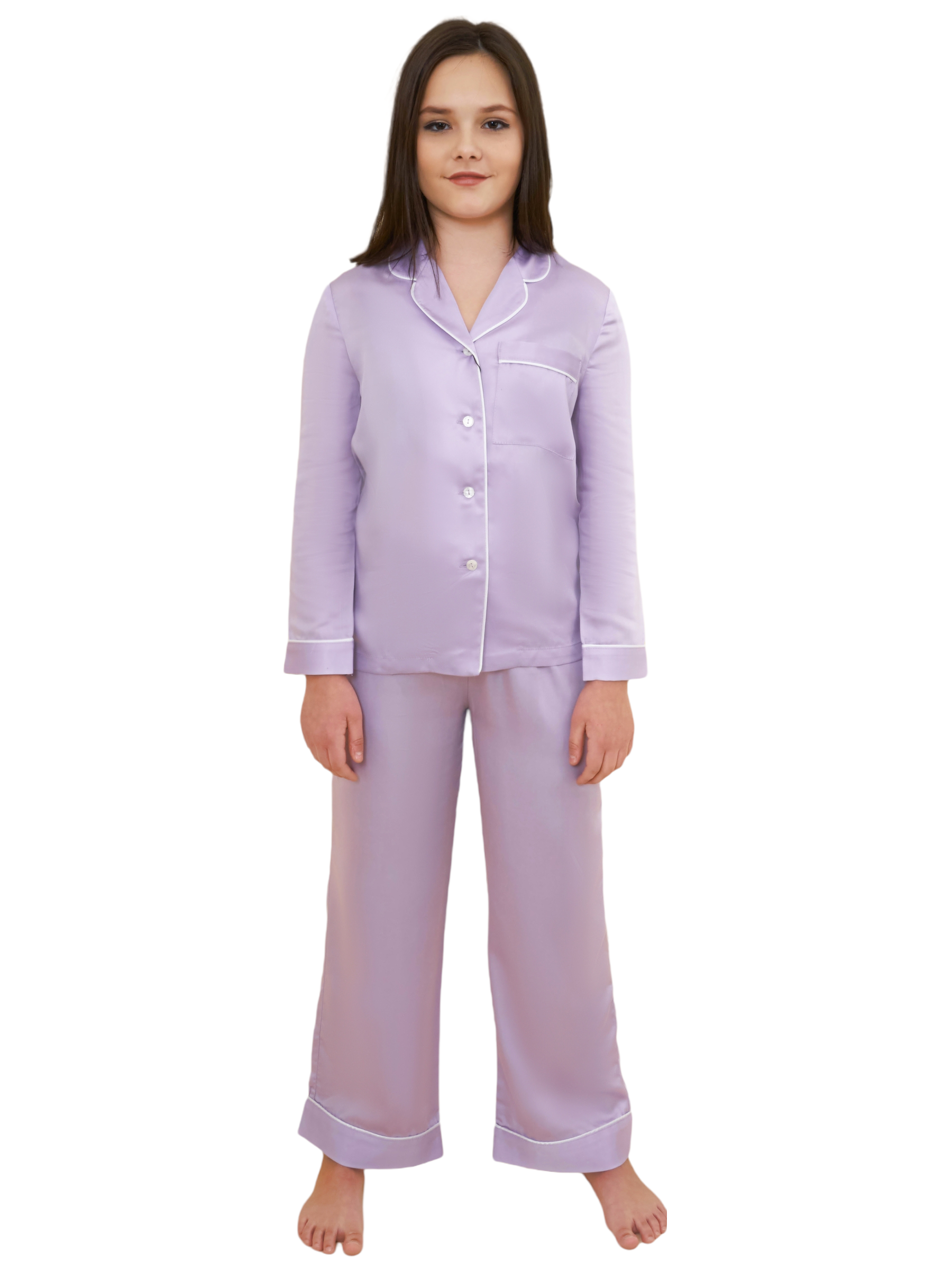 Пижама детская Nicole Home Мираж лиловая р.104