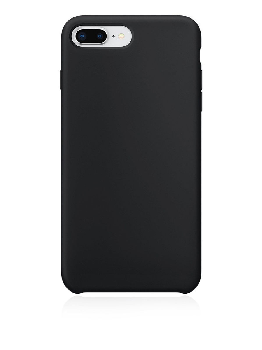 Чехол для iPhone 8 Plus / 7 Plus - Силиконовый черный