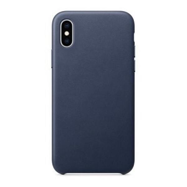 

Чехол для iPhone XS Max - Кожаный синий