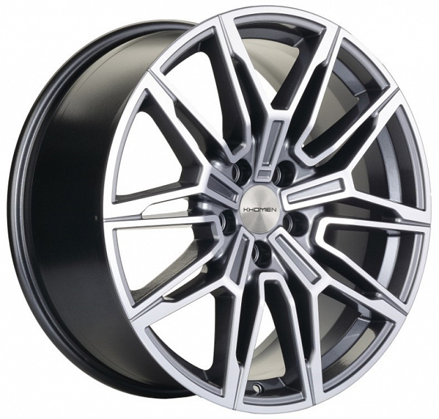 фото Колесный диск khomen wheels khw1904 (mercedes) gray-fp 8.5x19/5x112 et38 d66.6