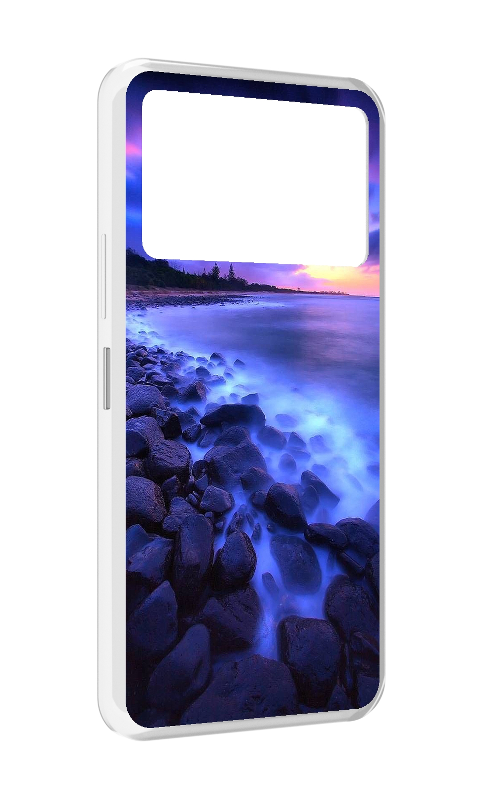 

Чехол MyPads неоновый берег для Infinix NOTE 12 VIP (X672), Прозрачный, Tocco