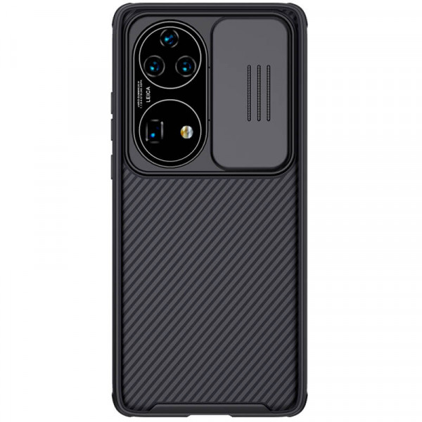 

Чехол Nillkin CamShield Pro из пластика и TPU с защитой камеры для Huawei P50 Pro, Черный