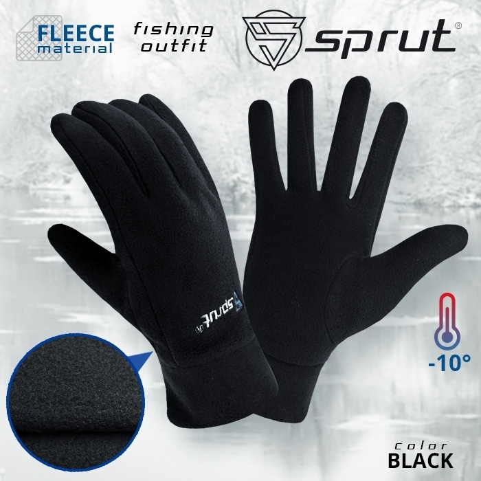 

Перчатки Sprut Thermal Soft Gloves (BLACK-XL), Черный, Thermal Soft Gloves