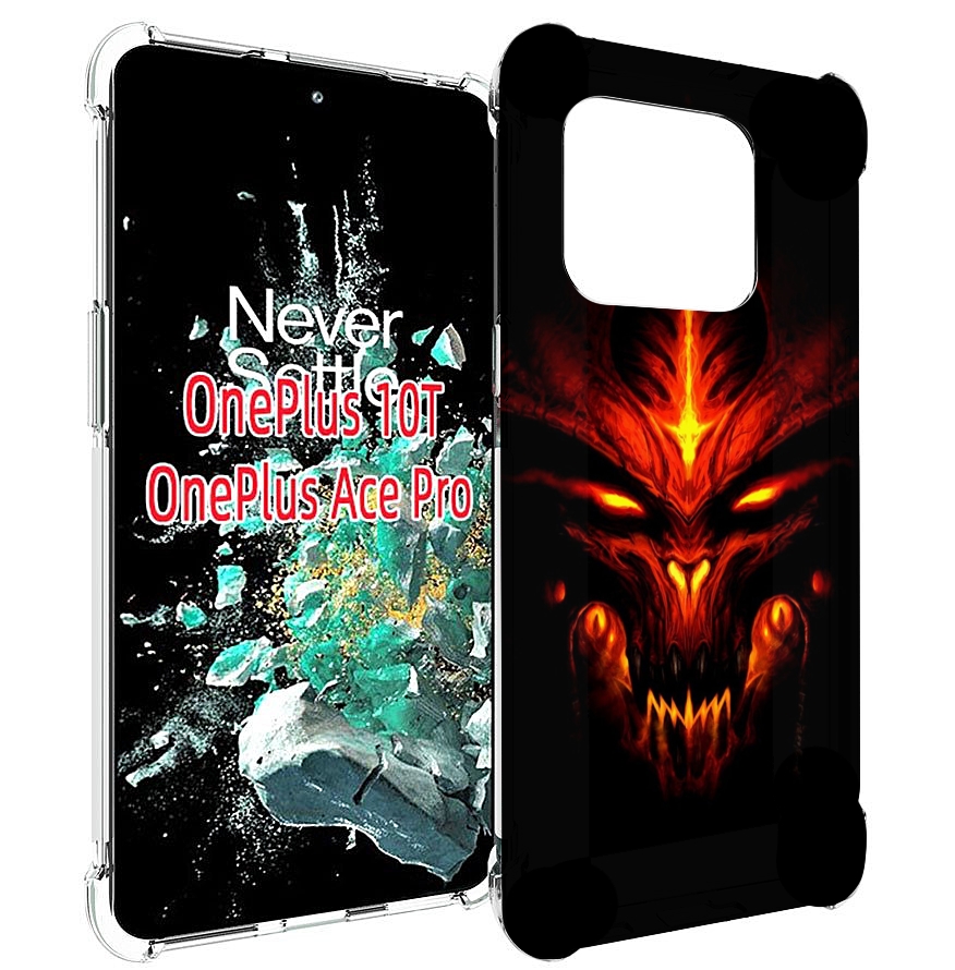 

Чехол MyPads diablo-3 для OnePlus 10T, Прозрачный, Tocco