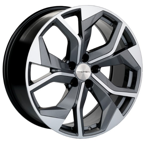 фото Колесный диск khomen wheels khw2006 (audi/vw) gray-fp 8.5x20/5x112 et33 d66.6