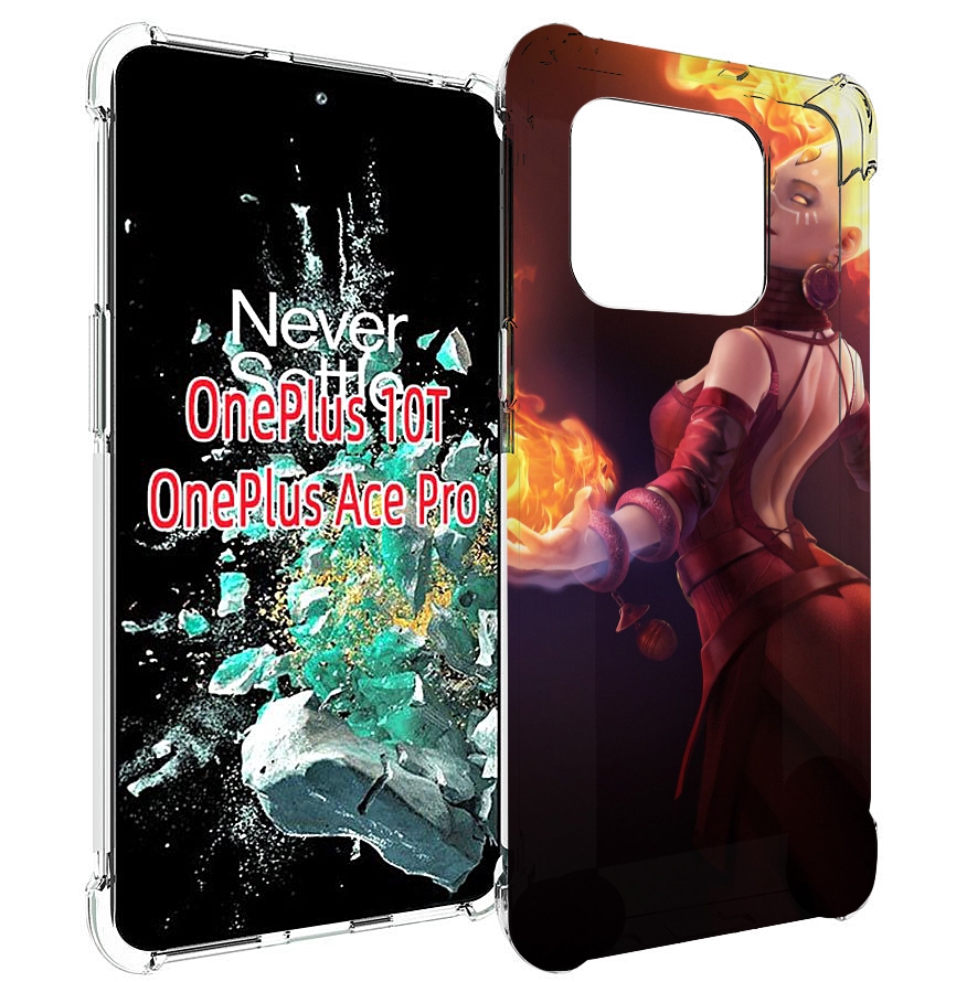 

Чехол MyPads dota 2 Lina для OnePlus 10T, Прозрачный, Tocco