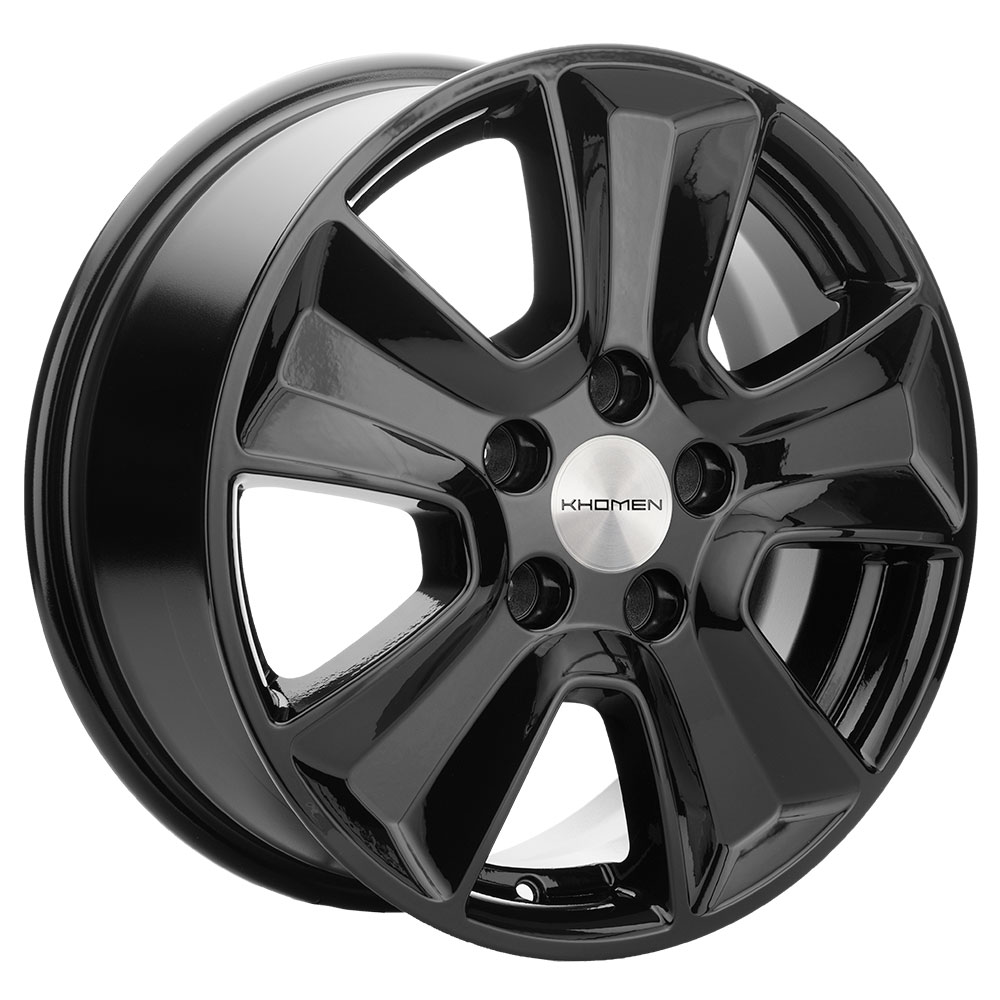 фото Колесный диск khomen wheels khw1601 (duster) black 6.5x16/5x114.3 et50 d66.1