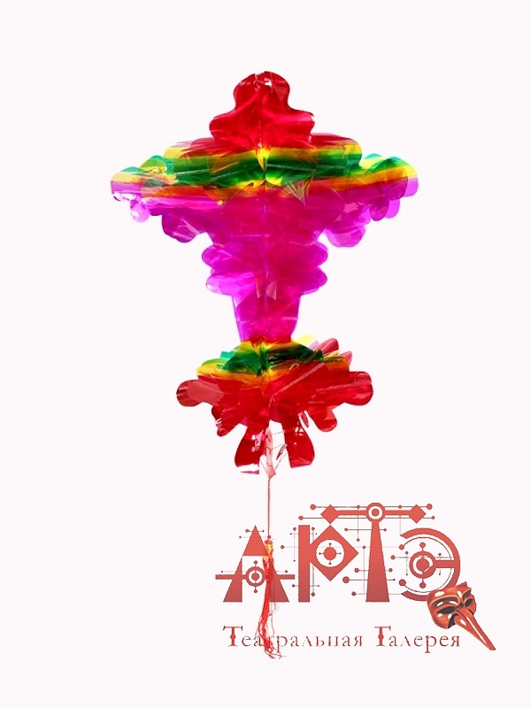 фото Фигура гофрированная фонарик фигурный цв: разноцветный nobrand