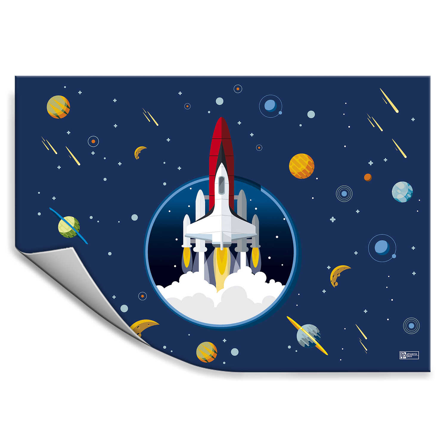 

Плёнка цветная Феникс+ "Космос" синяя 54032