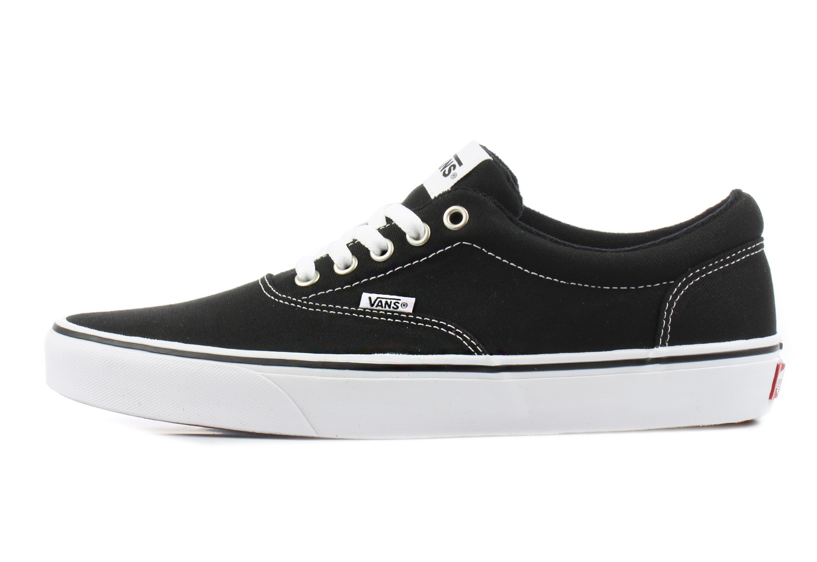 фото Кеды мужские vans mn doheny (canvas)blk/ черные 6.5 us