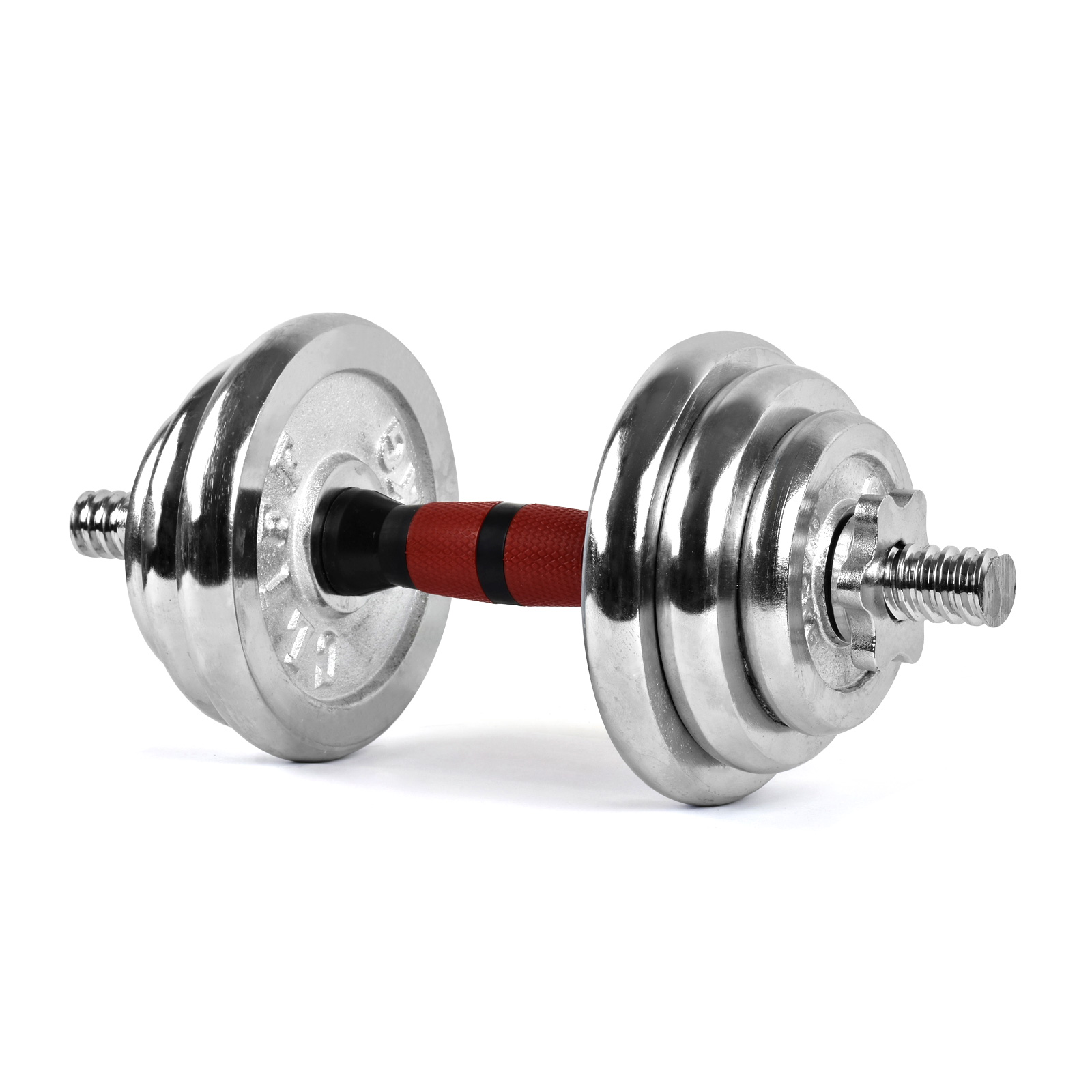 

Гантель разборная CLIFF, хромированная 10кг 20 LB, Серый