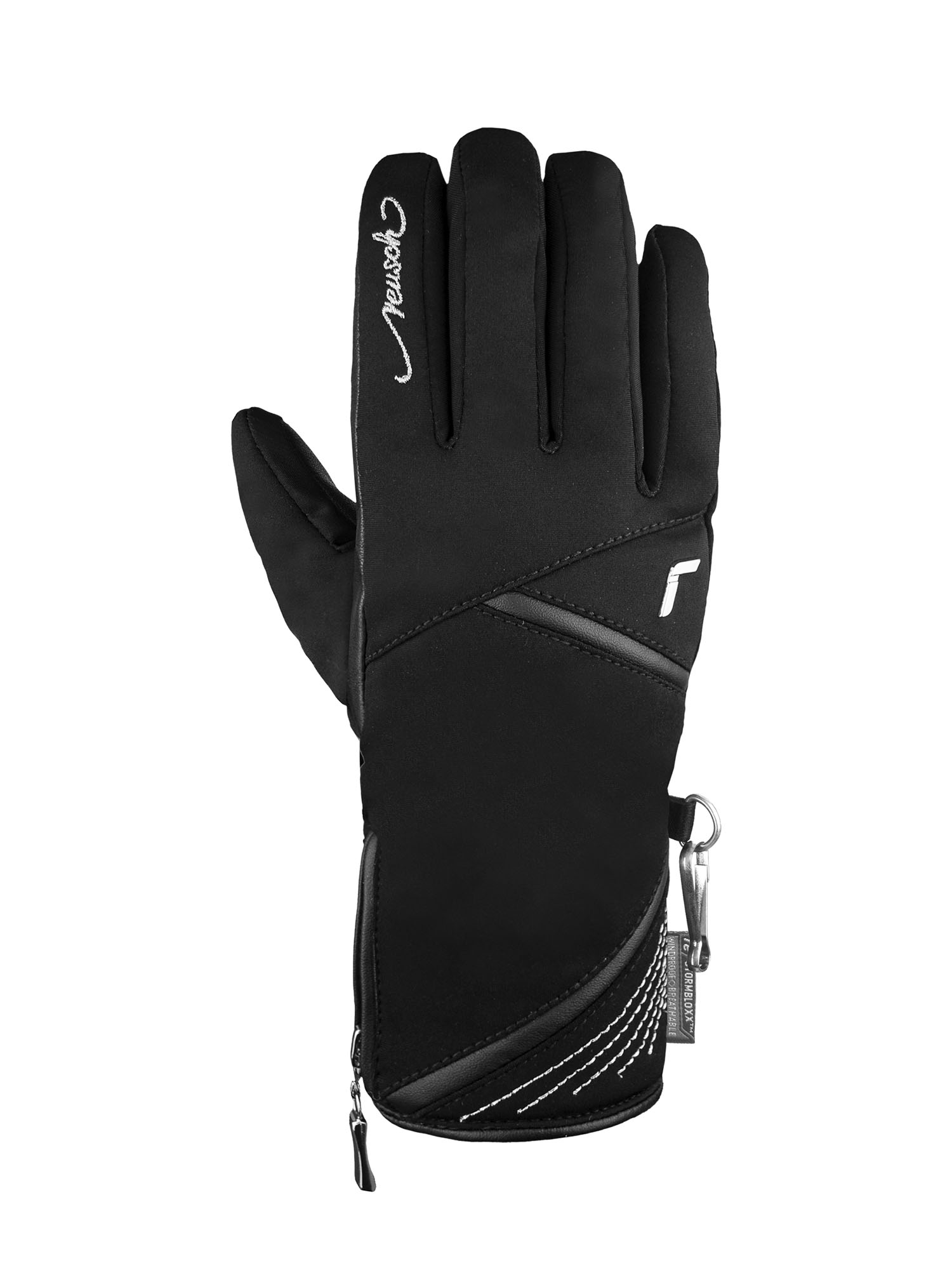 

Перчатки Reusch Lore Stormbloxx Black/Silver (Inch (Дюйм):7,5) 2024-25, Черный, Lore Stormbloxx