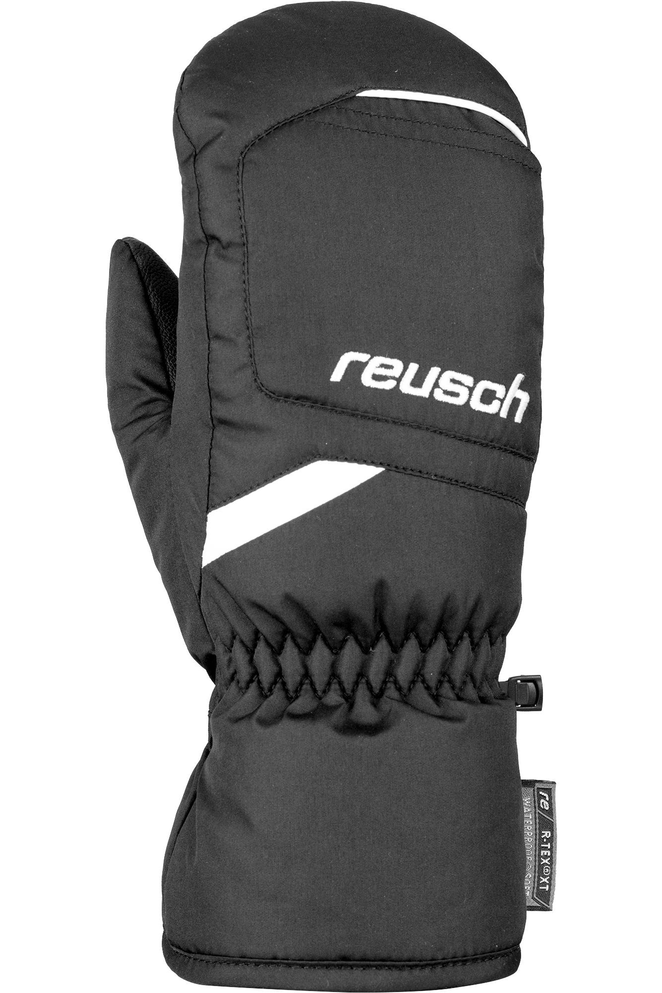 

Варежки Reusch Bennet R-Tex Xt Junior Mitten Black/White (Inch (Дюйм):3), Черный, Bennet R-Tex Xt Junior Mitten