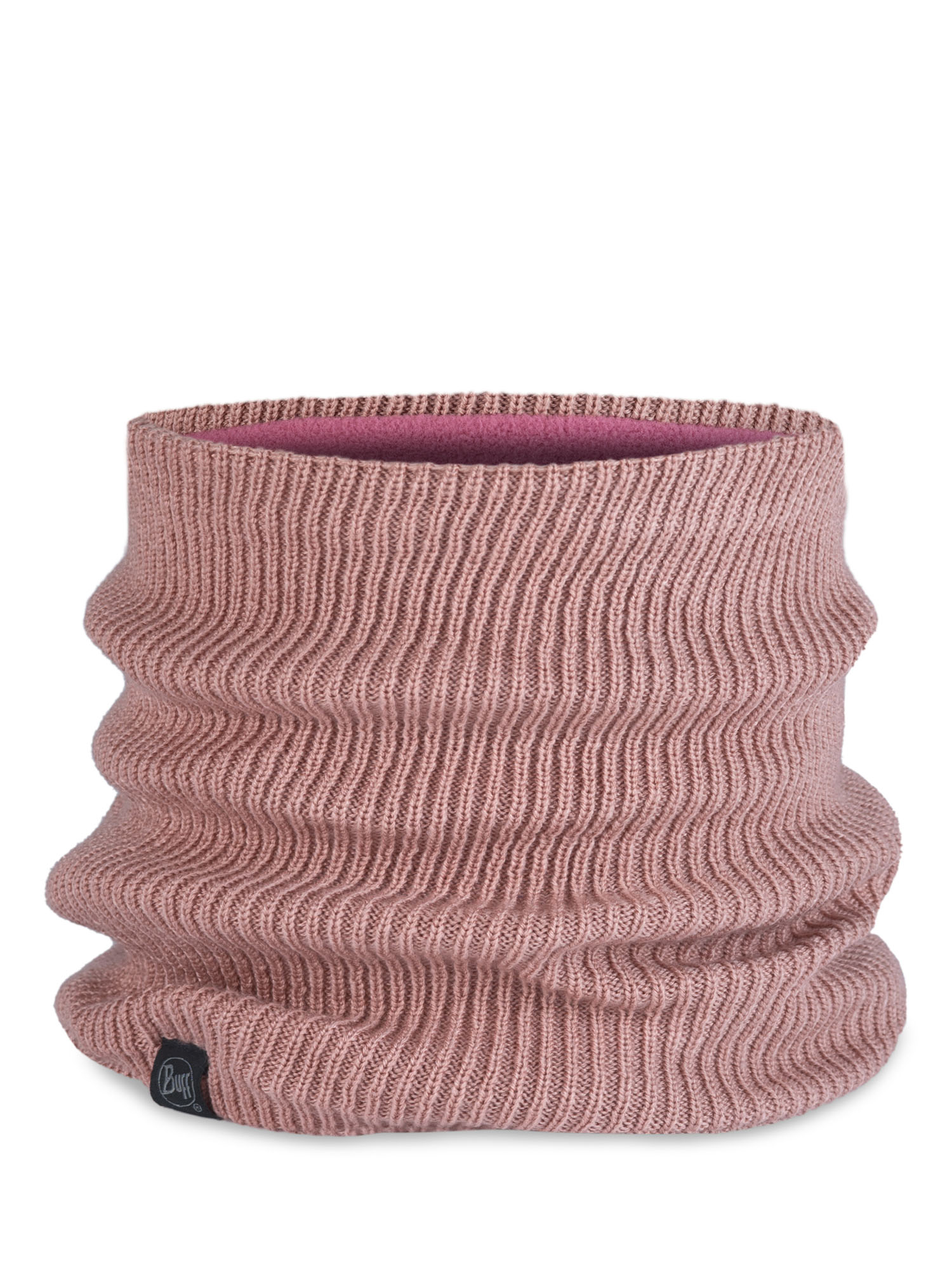 

Шарф Buff Knitted & Fleece Neckwarmer Lan Pale Pink (Us:б/Р) 2023-24, Розовый, Knitted & Fleece Neckwarmer Lan