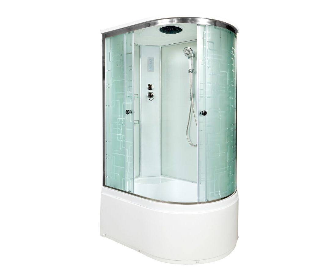 

Душевая кабина Deto ЕМ 4512L с электрикой 120*80*220, ЕМ4512 L с электрикой (эл.)