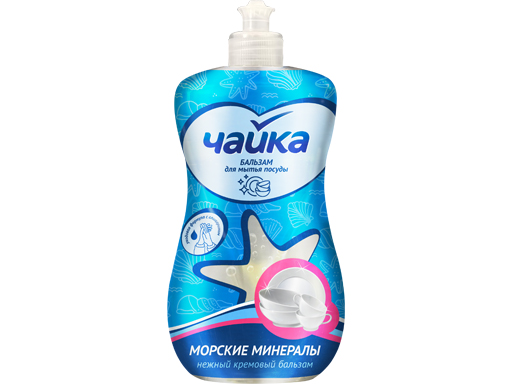

Бальзам для мытья посуды Чайка Морские минералы, 500 мл