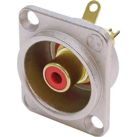 

Терминал RCA Neutrik NF2D-2 Red, NF2D-2 Red