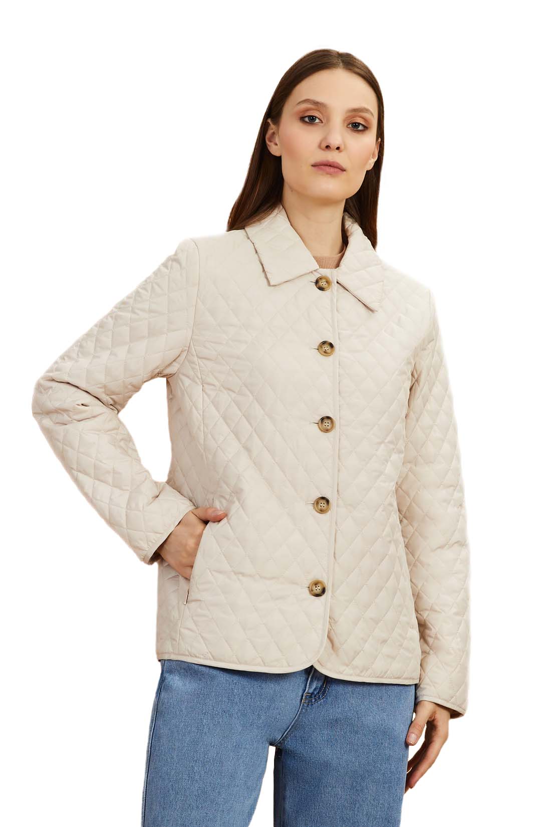 

Куртка женская Baon B0322030 бежевая XL, B0322030