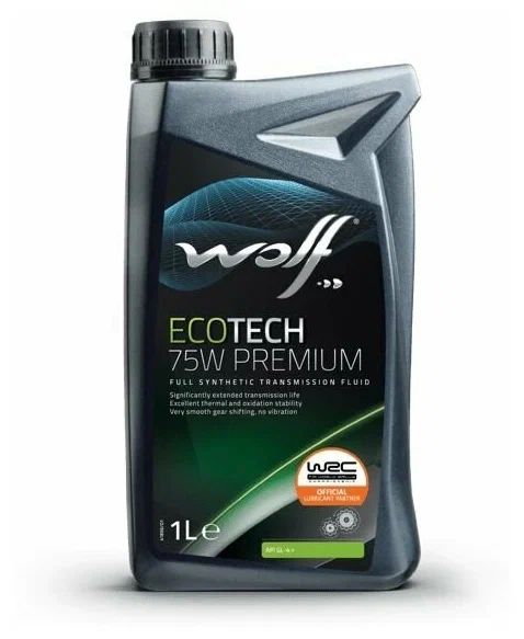 Масло Трансмиссионное Ecotech 75w Premium 1l Wolf арт. 1048869